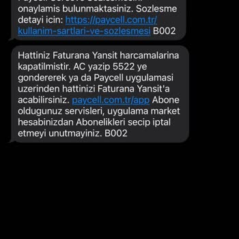 Mobil Ödeme Hizmeti Hatalı Açılıyor: Faturama Yansıtılan Ücretin İadesini İstiyorum