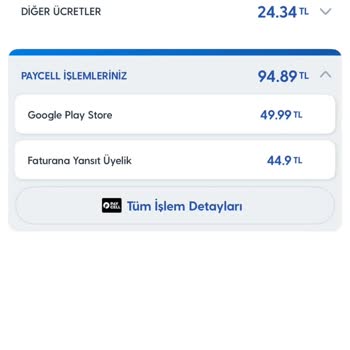 Mobil Ödeme Hizmeti Hatalı Açılıyor: Faturama Yansıtılan Ücretin İadesini İstiyorum