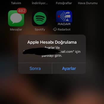 Telefonum Başkasının Mail Şifresini İstiyor