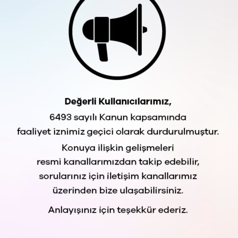 İninal Kartımda 6493 Hatası Nedeniyle İşlem Yapamıyorum