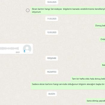 Eksik Fatura Ve Çalışmayan Ekran Kartı İle Mağduriyet