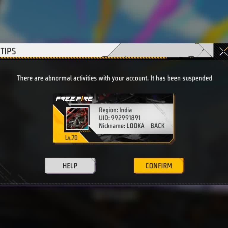 My&nbsp;Free Fire Max&nbsp;Account&nbsp;Banned&nbsp;for No Reason After I Logged in Again