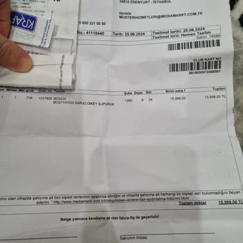 Bosch Süpürge Başlık Sorunu: Kalıcı Çözüm Bekliyorum