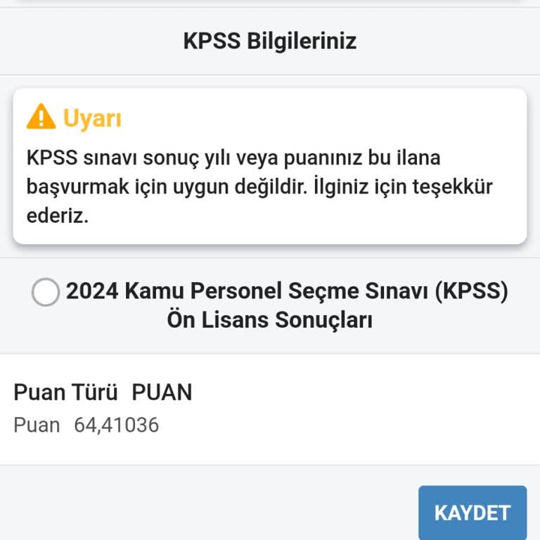 Orman Genel Müdürlüğü Başvuru Sorunu