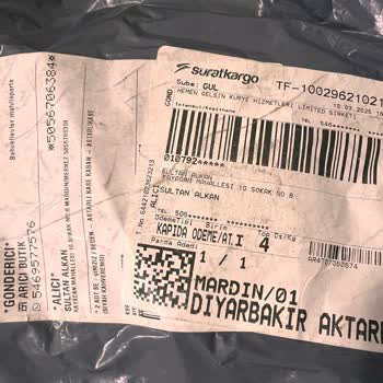 Sürat Kargo İle Yanıltıcı Ürün Teslimatı Ve İletişim Sorunları