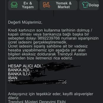 Trendyol'da İade Sürecinde Yaşanan Sorun Ve Gecikmeler