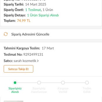 Trendyol'da Müşteri Hizmetleri Ve Teslimat Sorunu