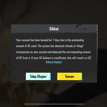 PUBG Mobile'da Haksız Uc Kesintisi Ve Hesap Banı