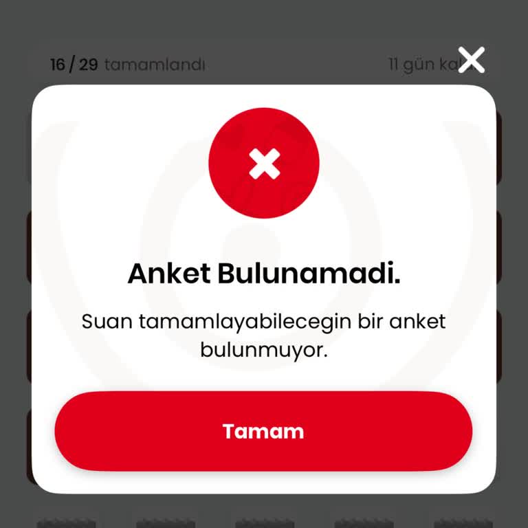 Nutella Görevlerinde Anket Sorunu