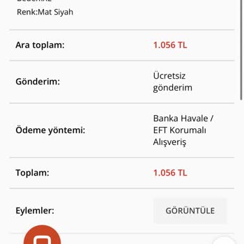 Sipariş Sürecinde Yaşanan Sorunlar