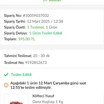 Yanlış Sipariş: Kuşbaşı Yerine Yağ Geldi