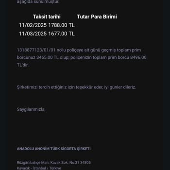 Sigorta Şirketinin Yanıltıcı Ödeme İşlemleri Ve Çifte Faturalandırma Sorunu