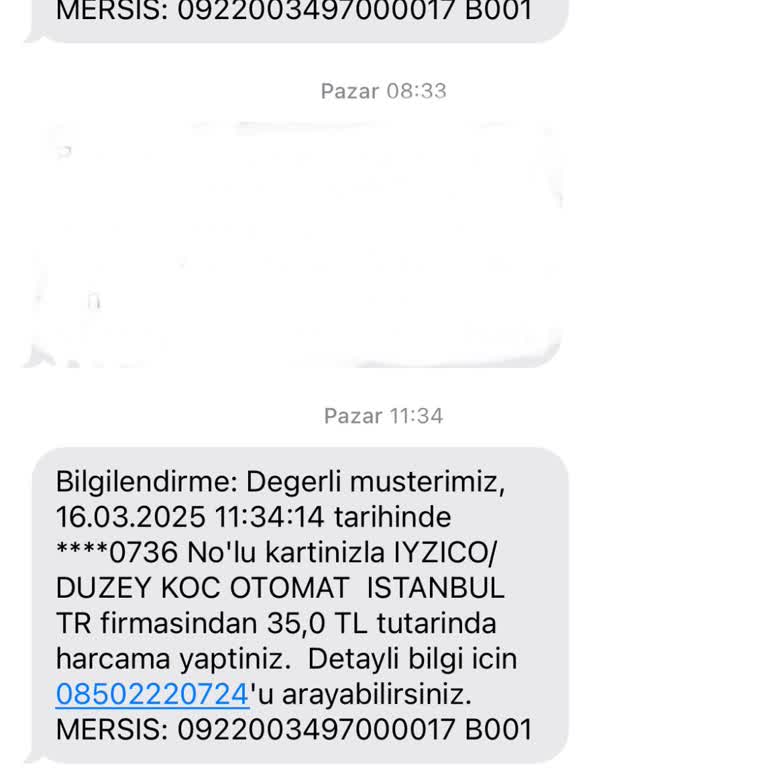 Iyzico'dan Onaysız 35 TL Çekim Şoku