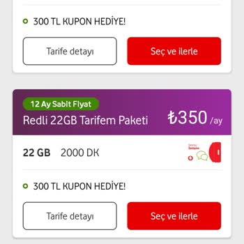 Vodafone Tarifelerinde Ani Fiyat Artışı Ve Sınırlı Seçenekler