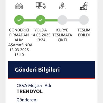 Ceva Logistics İle Teslimat Sorunu Ve İletişim Eksikliği!