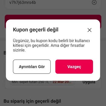 Yemeksepeti Kampanya Hüsranı: İndirim Yansımadı!