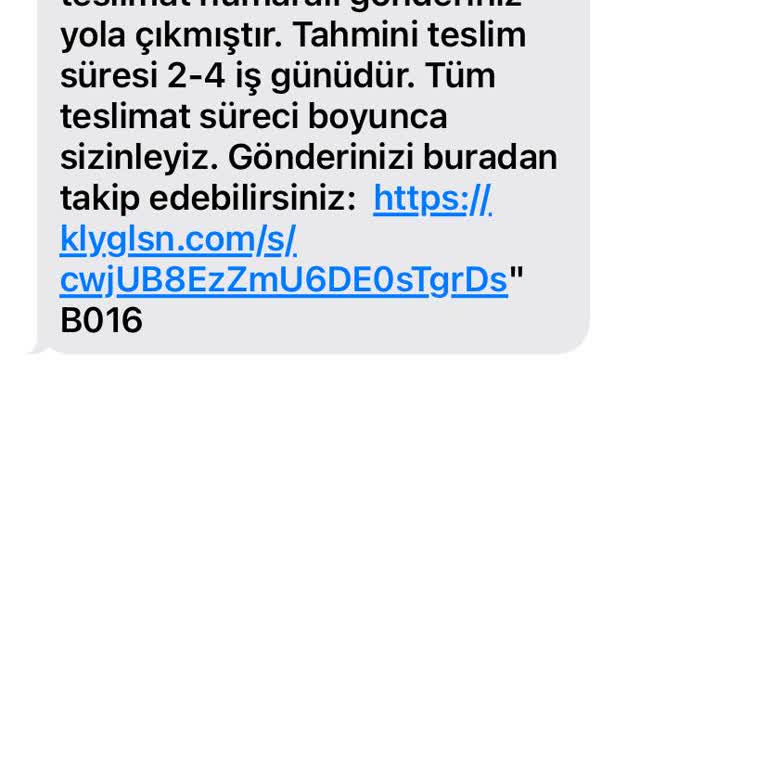 Bilinmeyen Sipariş Bildirimi: Yanlış Gönderi Uyarısı