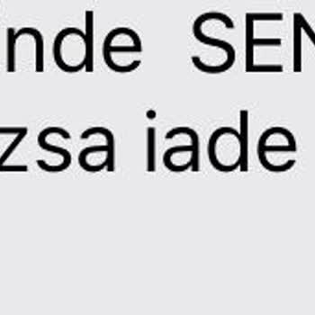 PTT Şentepe Kargo Teslimat Sorunları
