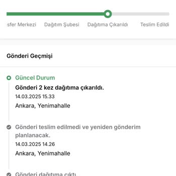 PTT Şentepe Kargo Teslimat Sorunları