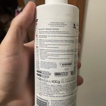 Yanlış Ürün Gönderimi Ve Etiket Hatası: Vichy Dercos Energisant