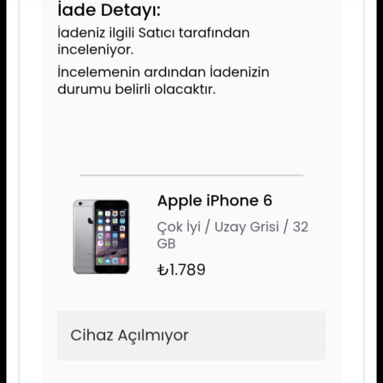 Yavaş İade Süreci Ve Müşteri Hizmetlerinde İlgisizlik
