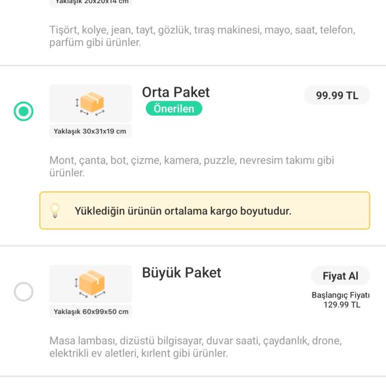 Dolap Uygulamasında Komisyon Ve Kargo Ücreti Sorunu