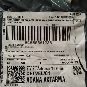 Yanlış Ve Arızalı Ürün Teslimatı