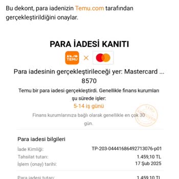 Para İadesi Gecikmesi: Bir Aydır Bekliyorum!