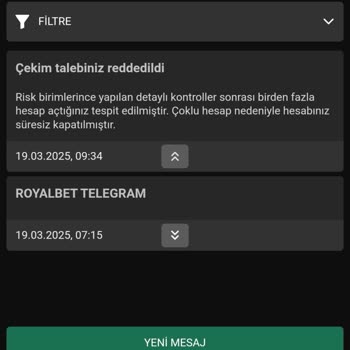 Deneme Bonusu İle Kazanç Sağladım, Çekim Talebim Reddedildi