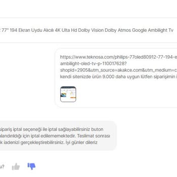 İptal Edilemeyen Sipariş Ve Uygun Fiyat Farkı Mağduriyeti