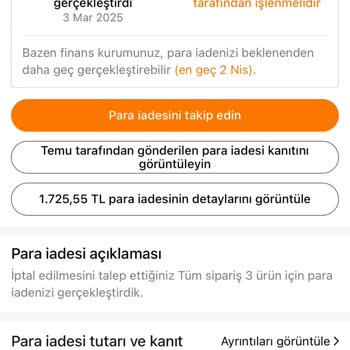 Para İadesi Sürecinde Gecikme Ve Sorunlar
