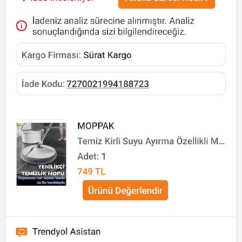 İade Sürecinde Yaşanan Gecikme Ve İade Talebi