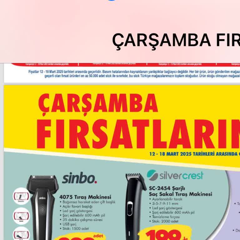 Şok Marketler'de Katalog Ürünleri Hayal Kırıklığı