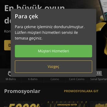 Hesap Dondurma Ve Para İadesi Sorunu
