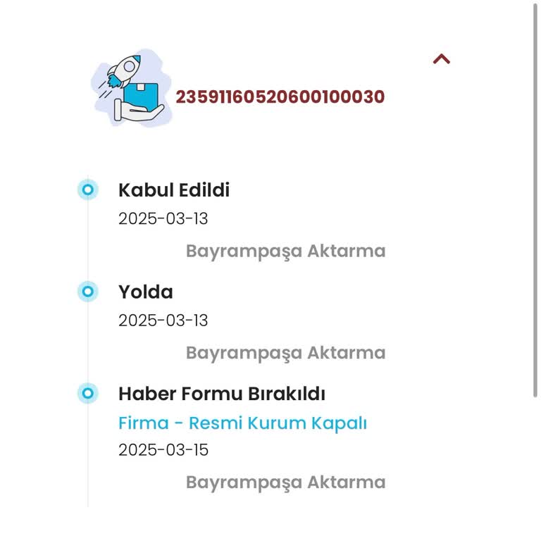 Zara Kargom Bayrampaşa'da Mahsur Kaldı: Müşteri Hizmetleri Yetersiz