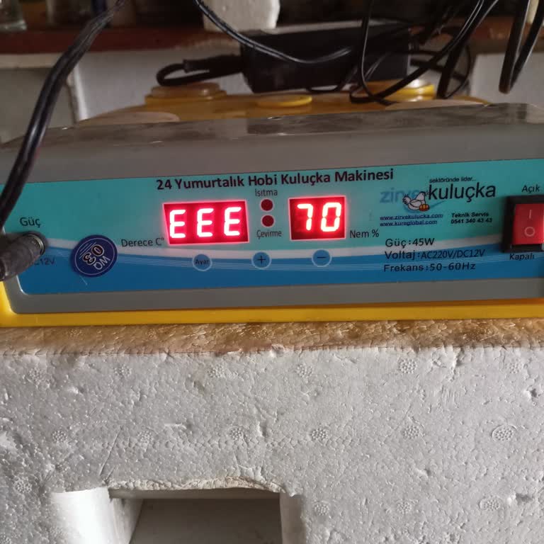 Arızalı İkinci El Yumurta Makinesi Sorunu