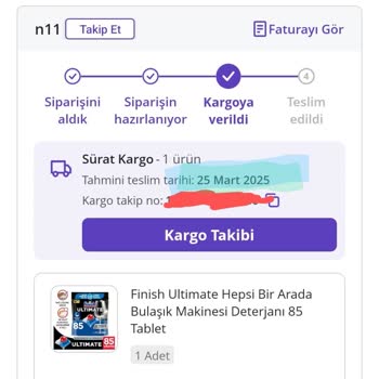 Sürat Kargo Ve N11 İle Teslimat Kabusu: Ürün İade Edilecek