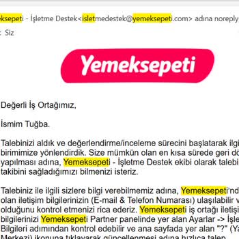 Yemeksepeti'nde Kendi Kuryeme Geçiş Sürecinde Yaşanan Sorunlar