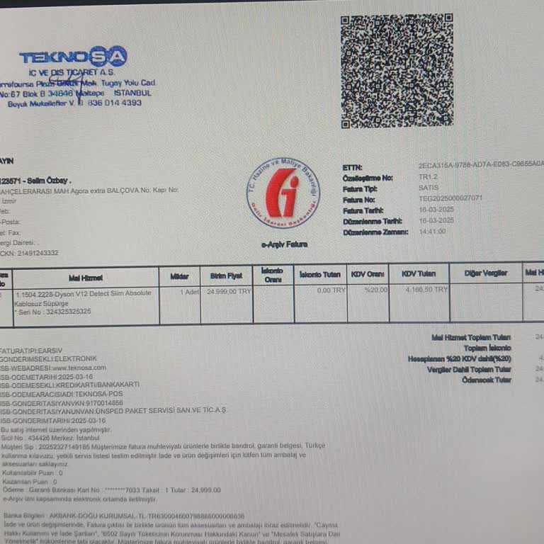 Teknosa Mağazasında Yaşanan Satış Sonrası Sorunlar