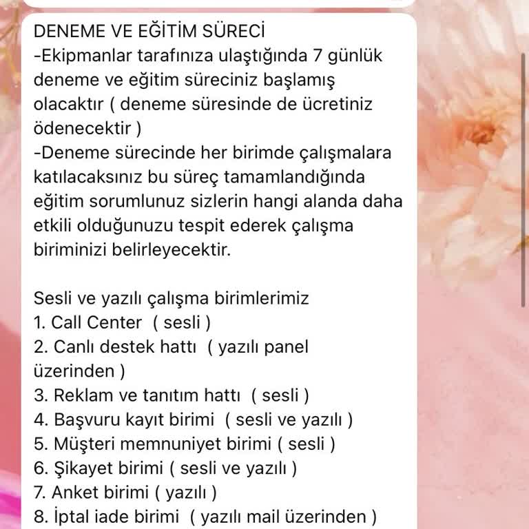 Çağrı Merkezi İş İlanında Kimlik Bilgilerimin Kullanılması