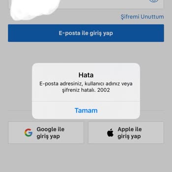 Giriş Sorunları Ve İlgisiz Müşteri Hizmeti
