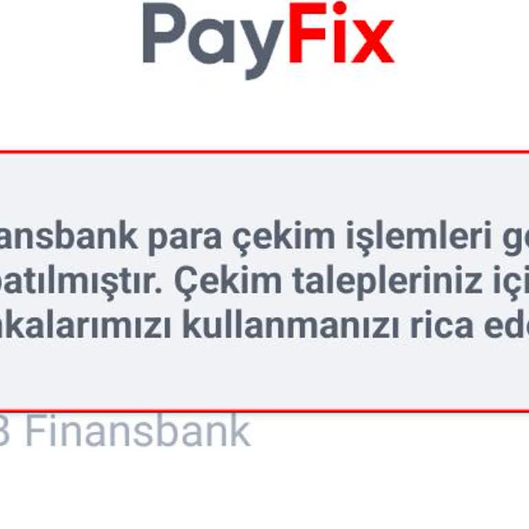 Payfix Müşteri Hizmetleri Ve Destek Ekibi Yetersizliği!
