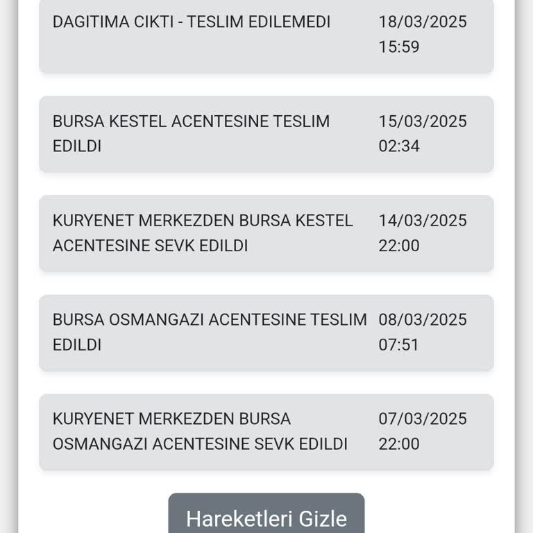 Kuryenet Kargosuyla Teslim Edilemeyen Banka Kartı Sorunu