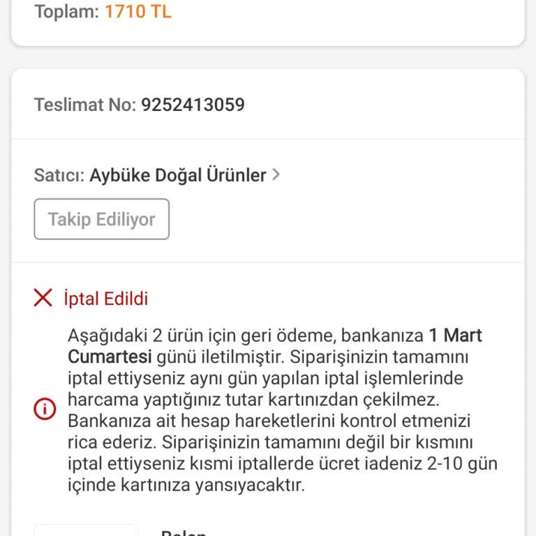 İade Edilmeyen Ücret: Trendyol Ve Banka Arasında Kayıp Para