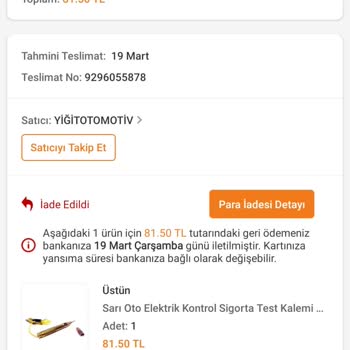 Kargoda Zarar Gören Siparişin İptali Ve Mağduriyet