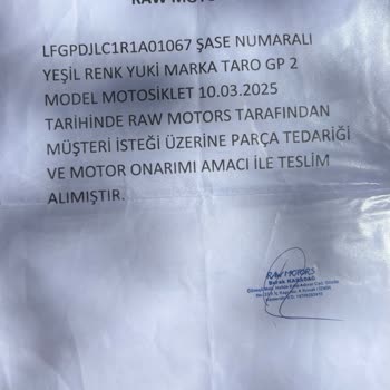 Yuki Motorsiklet: Sürekli Arızalar Ve İletişim Eksikliği