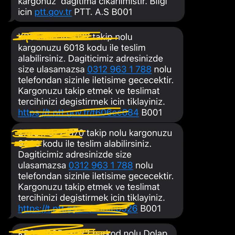 PTT Kargo'nun Yanlış Teslimat Sorunu