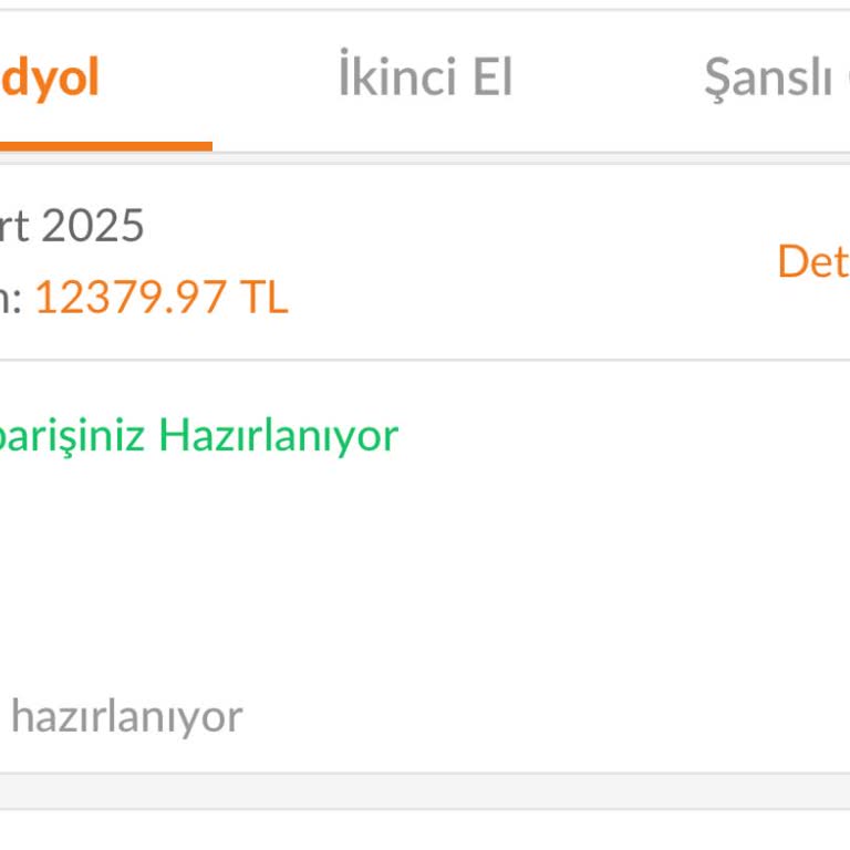 Trendyol'da İptal Ve Kargo Sorunu