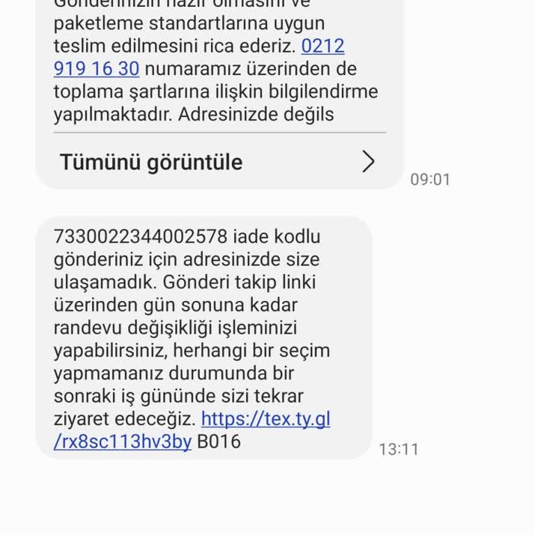 Trendyol Express: Evden Alınmayan İade Kargosu Ve Yanıltıcı Bildirim