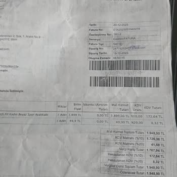 Skechers Ayakkabı Dikiş Problemi Ve Garantinin Yetersizliği